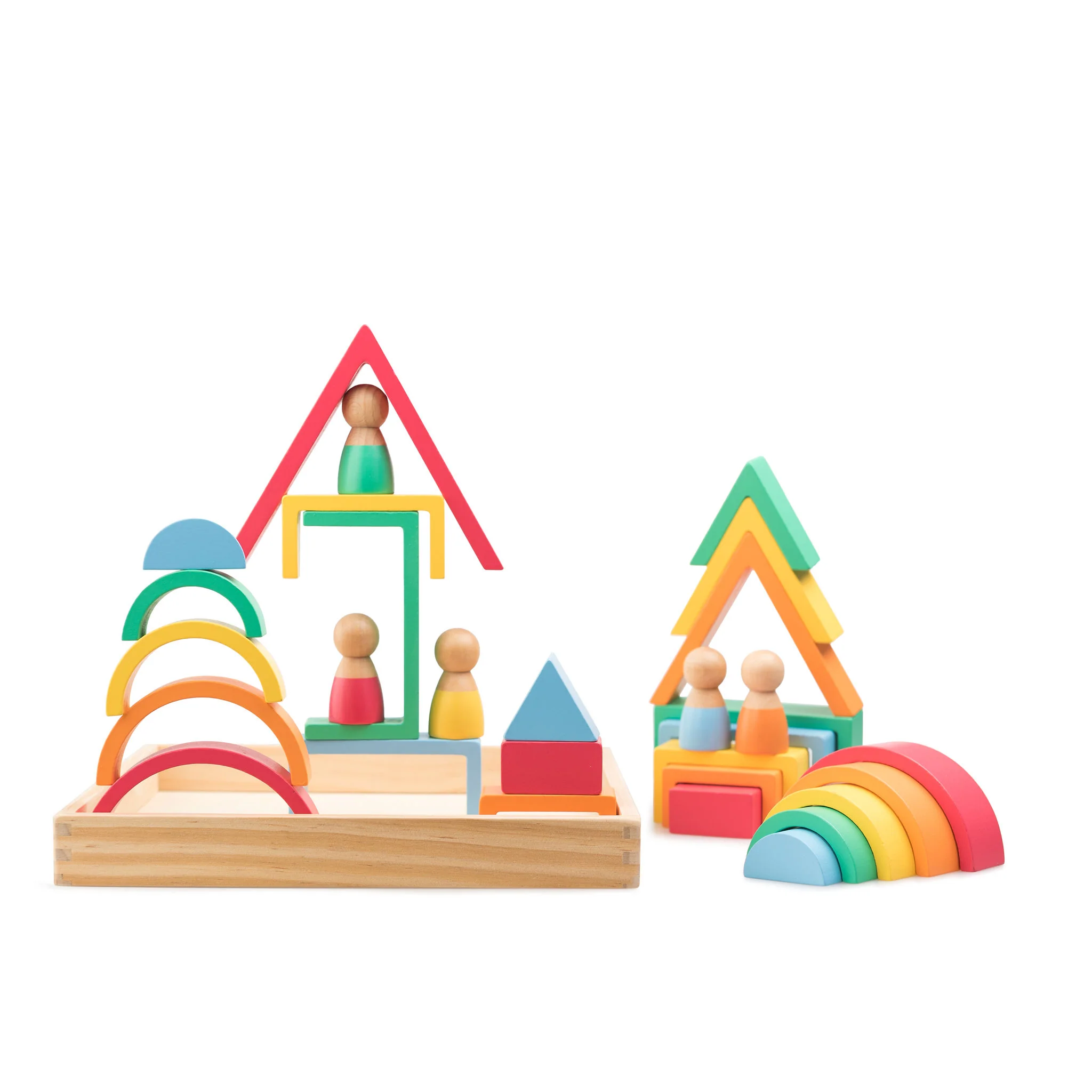 Montessori Rainbow Blocks - Image 2