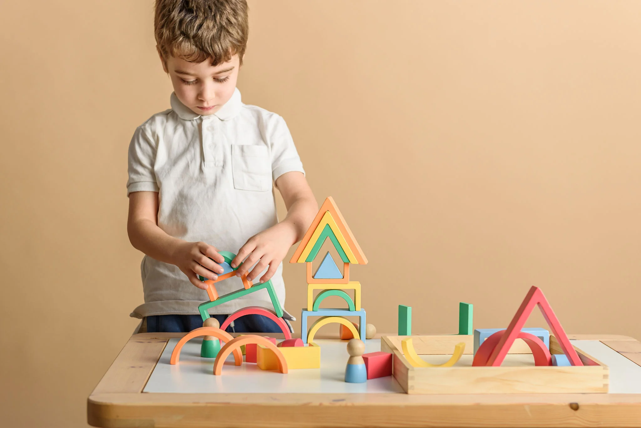 Montessori Rainbow Blocks - Image 3