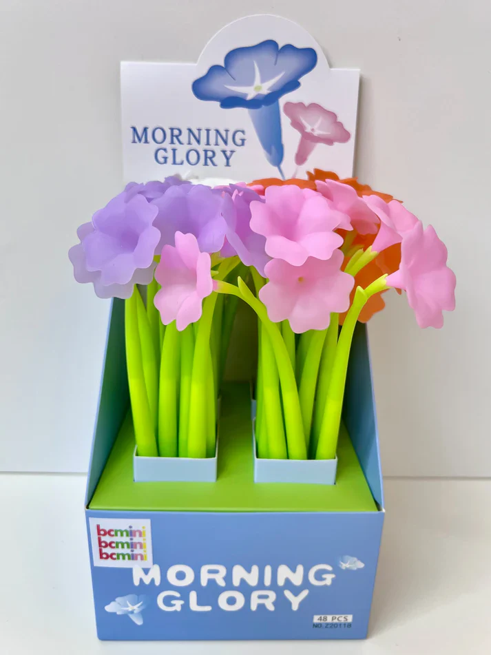 Morning Glory Flower Wiggle Pen