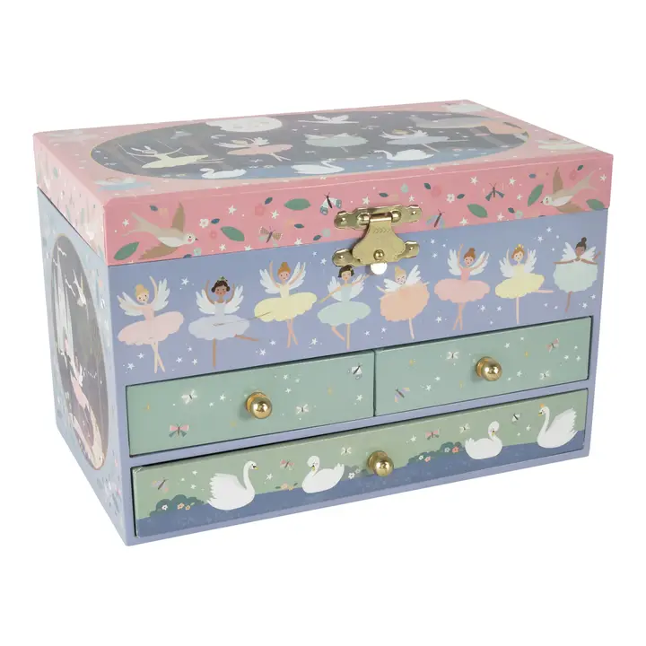 Musical Jewelry Box With 3 Drawers Enchanted - Image 2