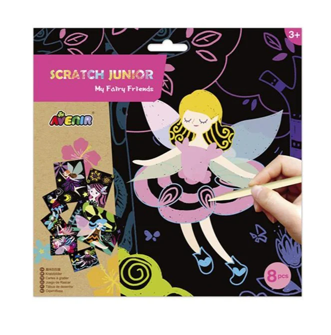 My Fairy Friends Scratch Art Junior
