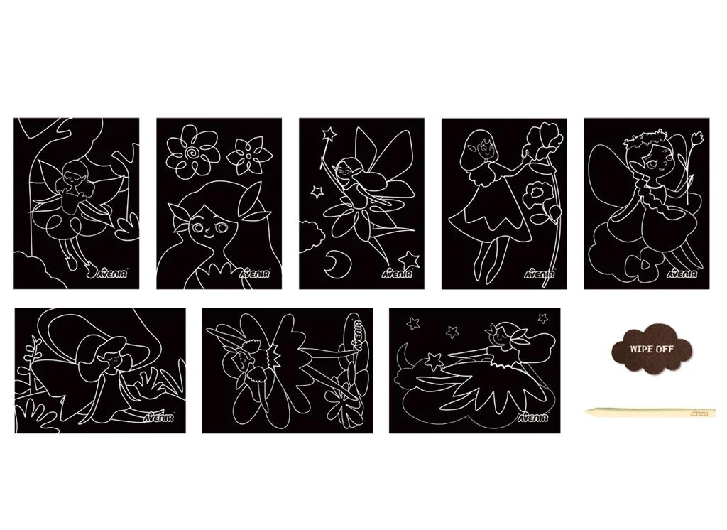 My Fairy Friends Scratch Art Junior - Image 2