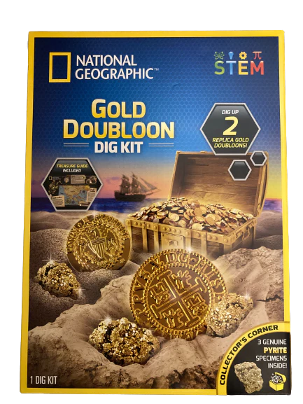 National Geographic Gold Doubloon Dig Kit