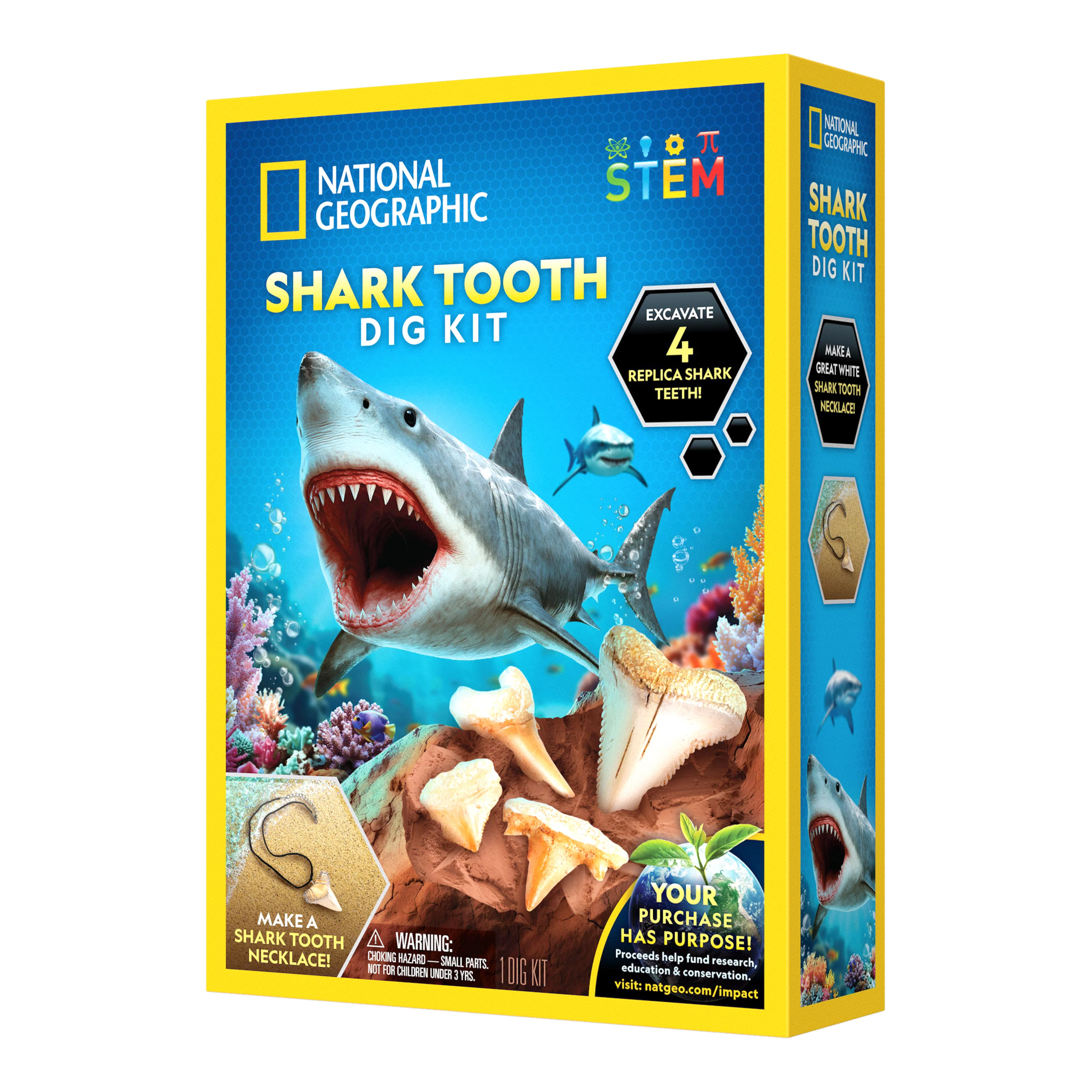 National Geographic Shark Tooth Dig Kit