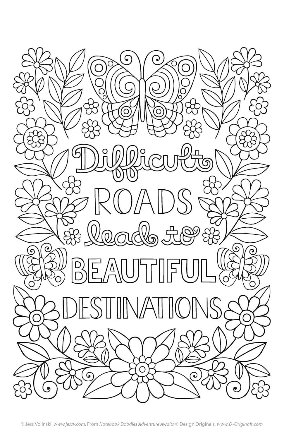 Notebook Doodles Adventure Awaits Coloring And Activity Book - Image 2