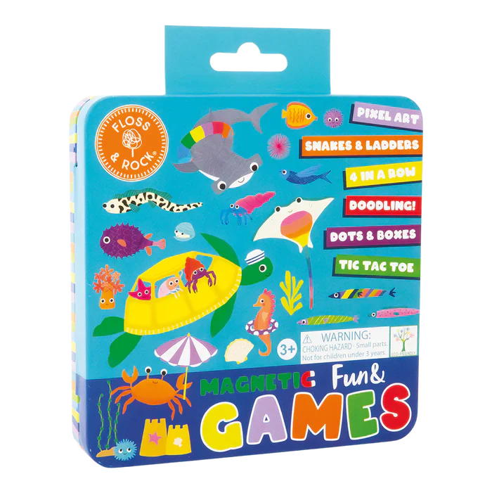Ocean Magnetic Fun & Games Tin