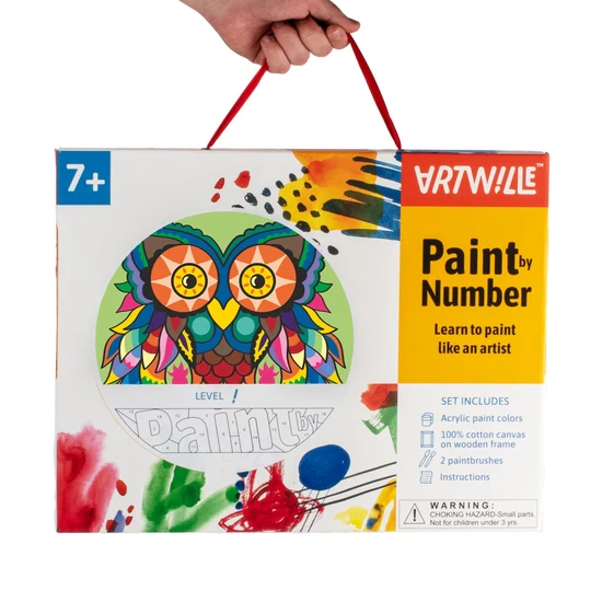 Owl Artwille Paint By Numbers - Image 2