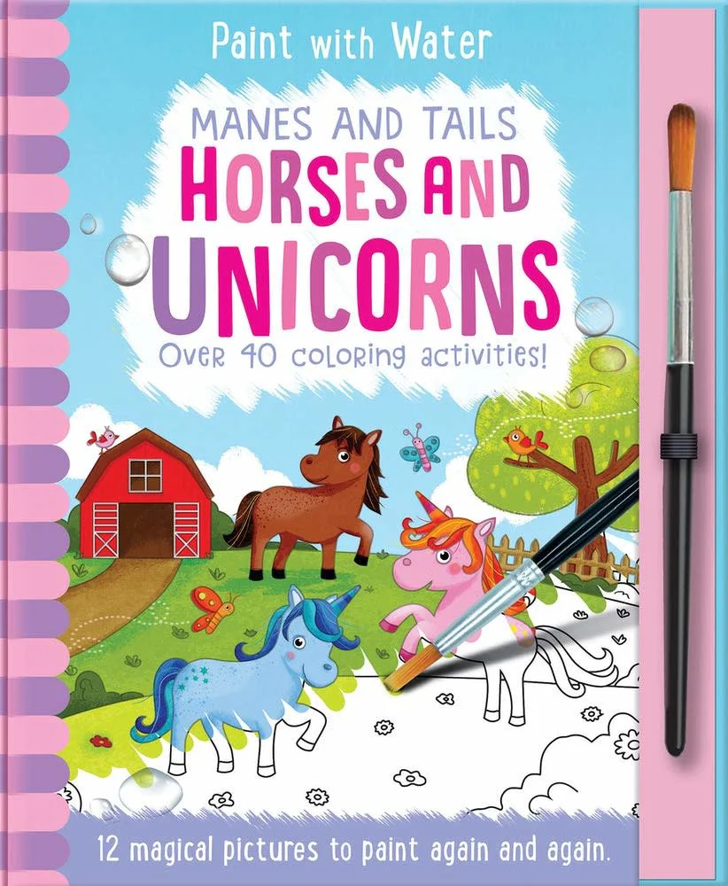 Paint With Water Horses And Unicorns