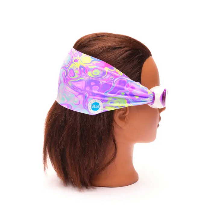 Pastel Swirl Swim Goggles - Image 2