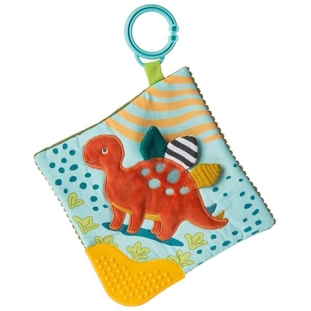 Pebblesaurus Crinkle Teether Square