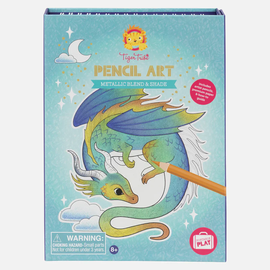 Pencil Art Metallic Blend And Shade