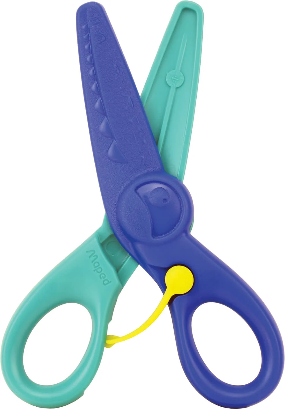 KidiCut Spring-Assisted Plastic Safety Scissors - Image 2