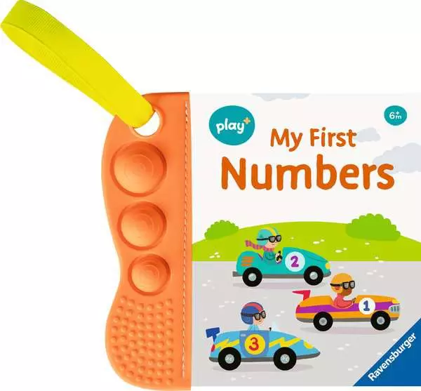 Play+ Flip & Pop First Numbers Silicone Book