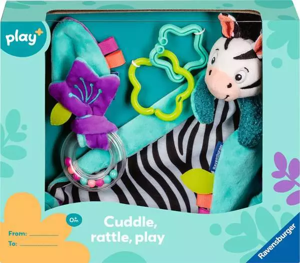Play+ My First Snuggle Friend Zebra