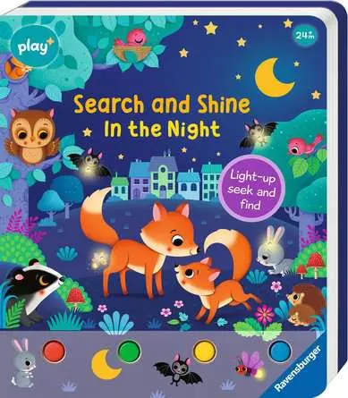 Play+ Search And Shine In The Night Board Book