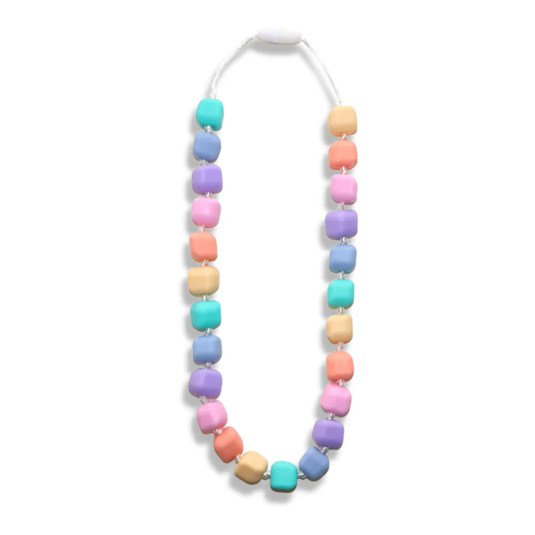 Princess & The Pea Necklace Pastel Rainbow