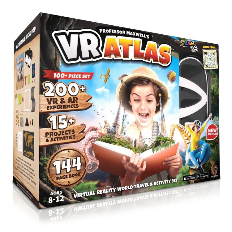 Professor Maxwell's VR Atlas
