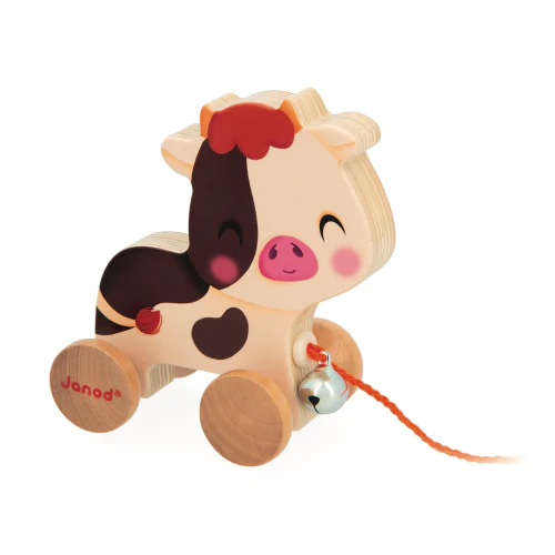 Pull Along Cow