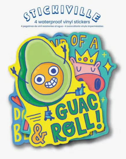 Punny Pals Vinyl Stickers