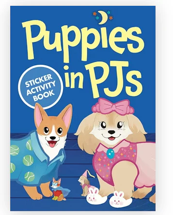 Puppies In Pjs Sticker Activity Book