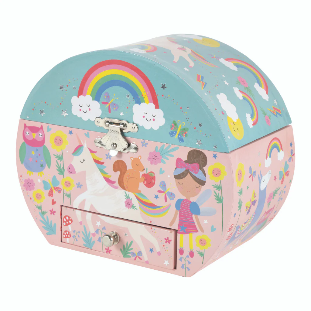 Rainbow Fairy Circular Jewelry Box - Image 2