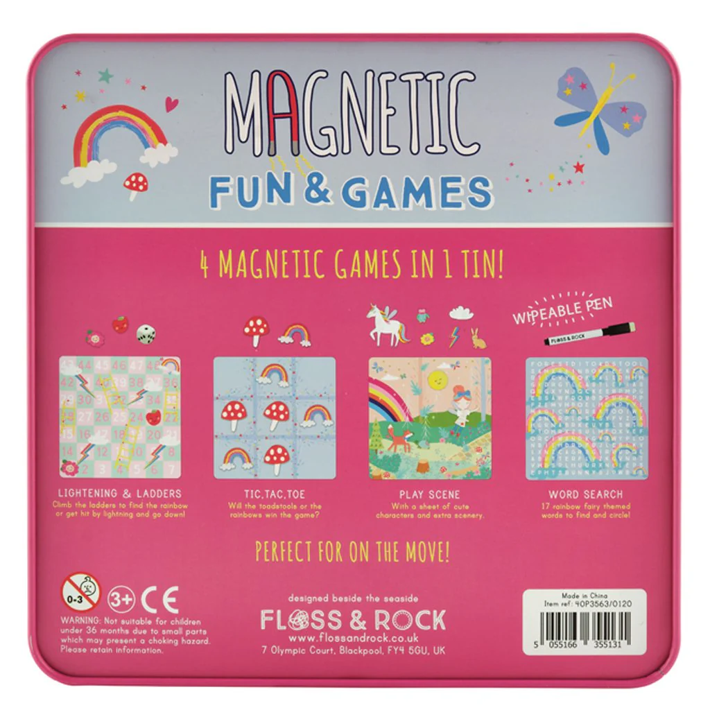 Rainbow Fairy Magnetic Fun & Games - Image 2
