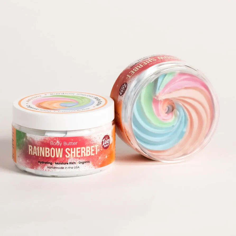 Rainbow Sherbet Glitter Body Butter