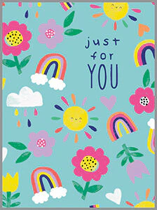 Rainbows & Sunshine Enclosure Card