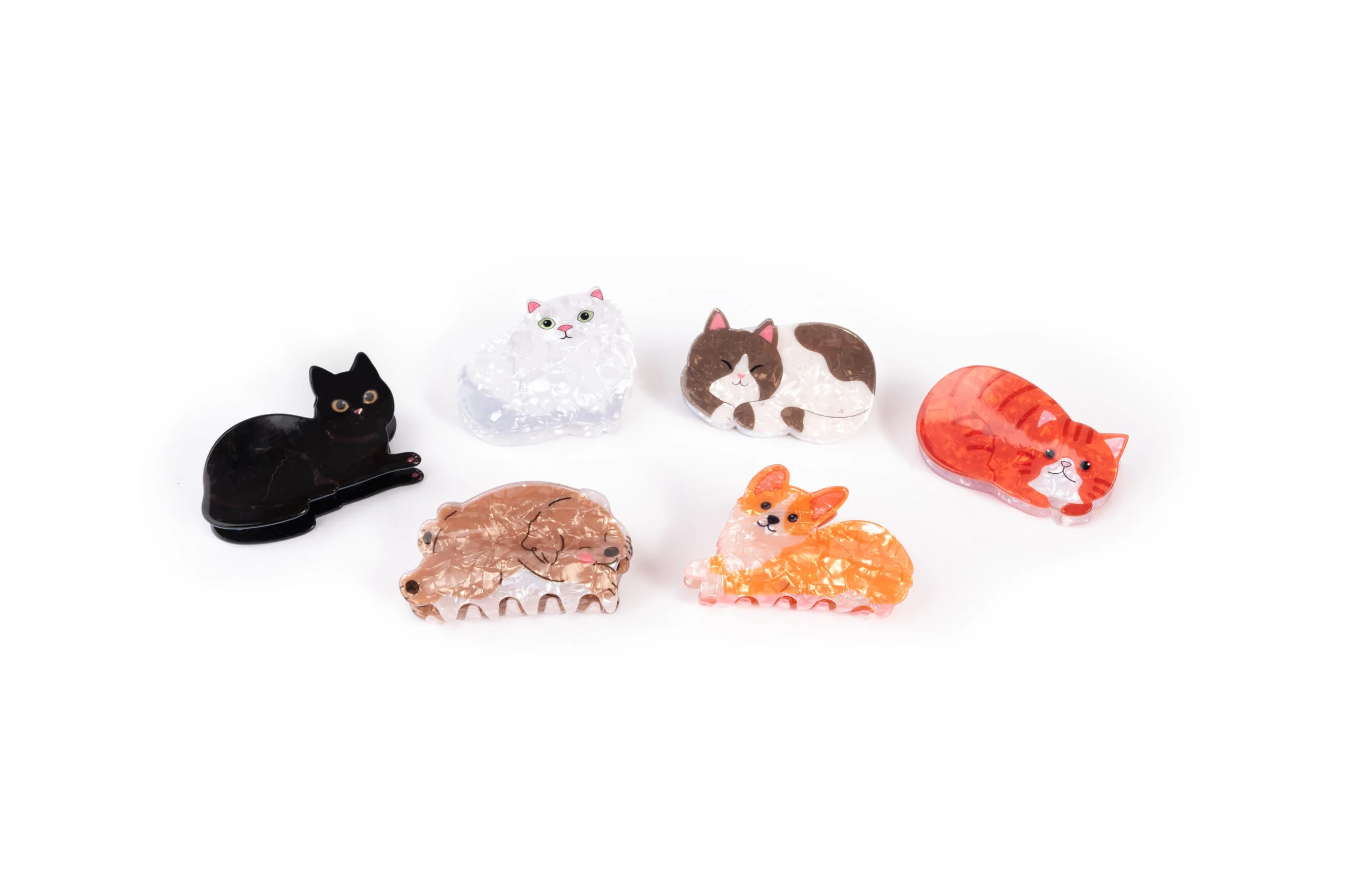 Raining Cats And Dogs Claw Clip