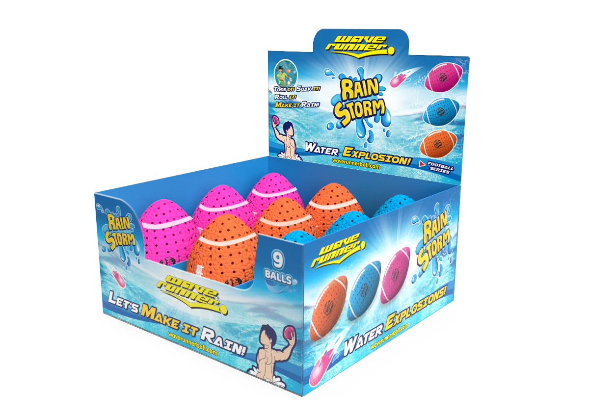 Rainstorm Splash Football