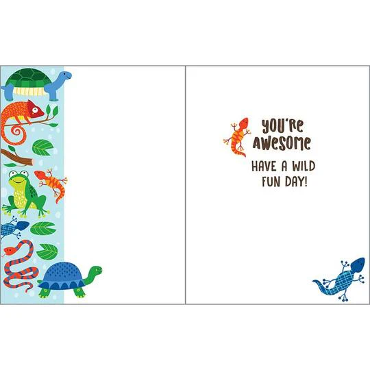 Reptile Birthday Boy Card - Image 2