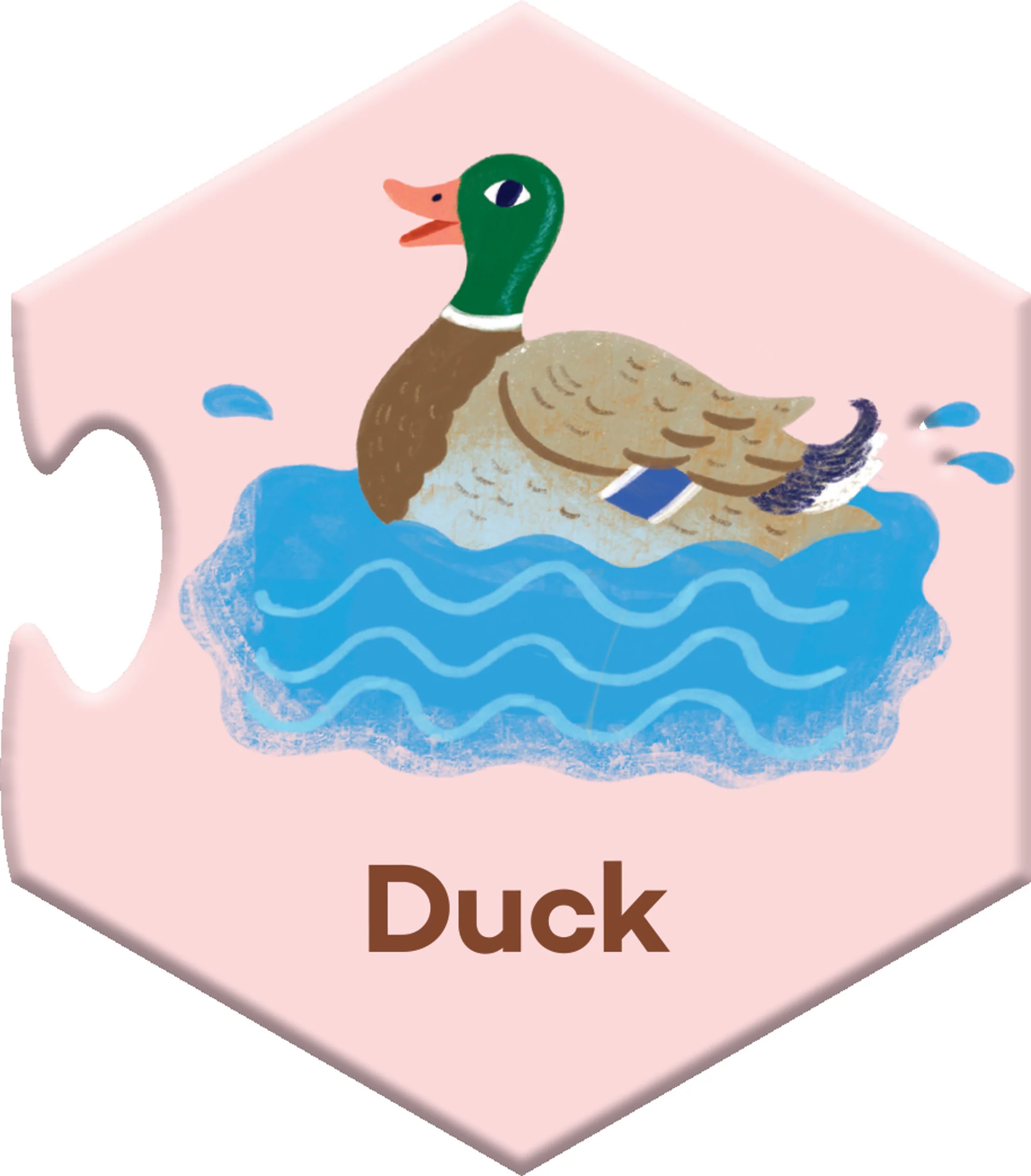 Rhyming Words Hexagon Puzzle Pairs - Image 3