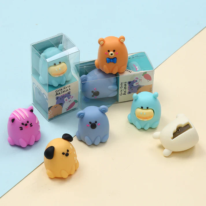 Round Animal Pencil Sharpener