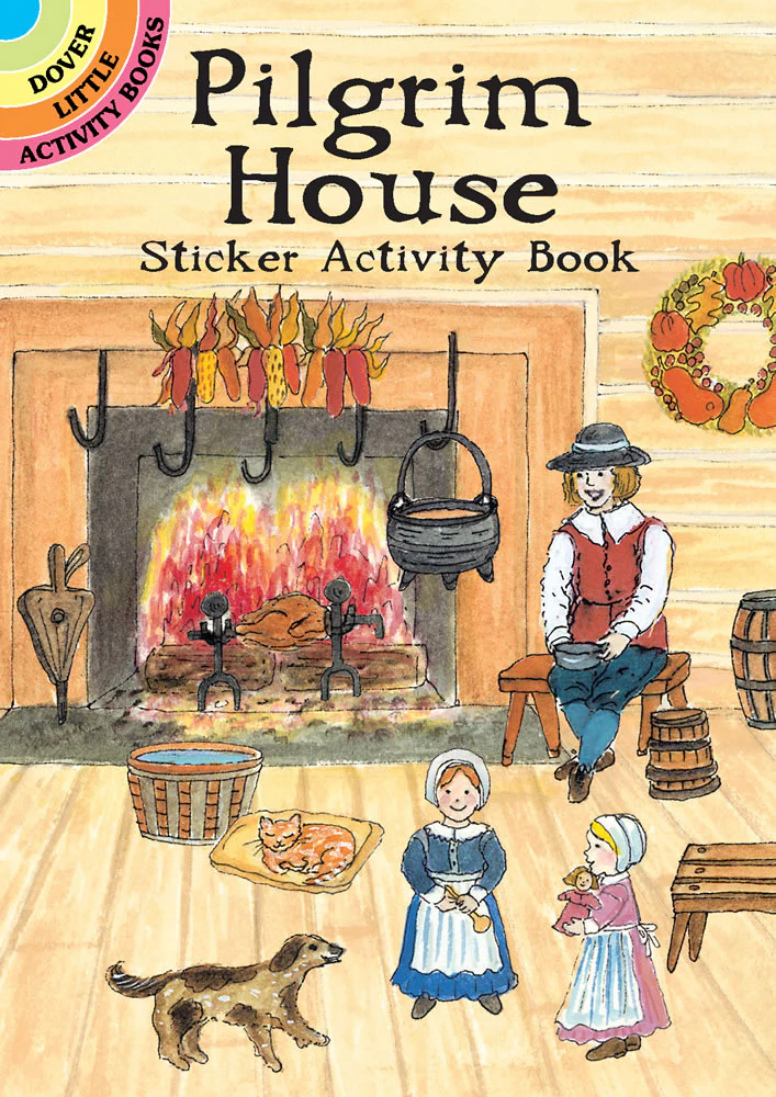 Pilgrim House Sticker Activity