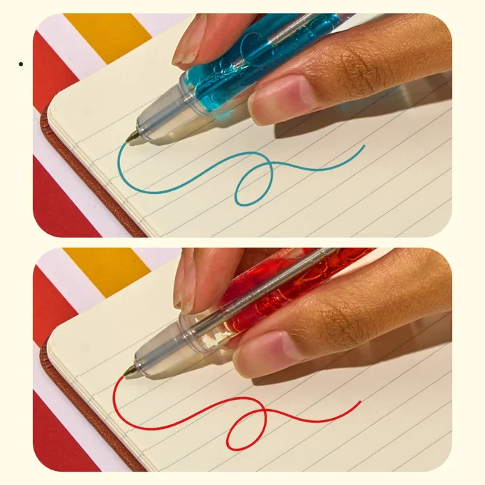 Red/Blue Scented Lava Pen Set - Image 2