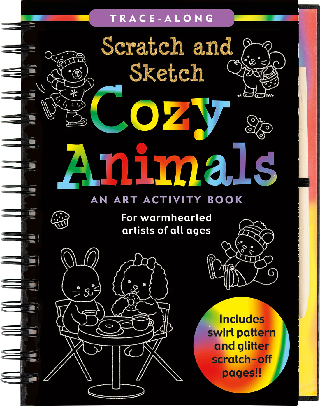 Scratch & Sketch Cozy Animals