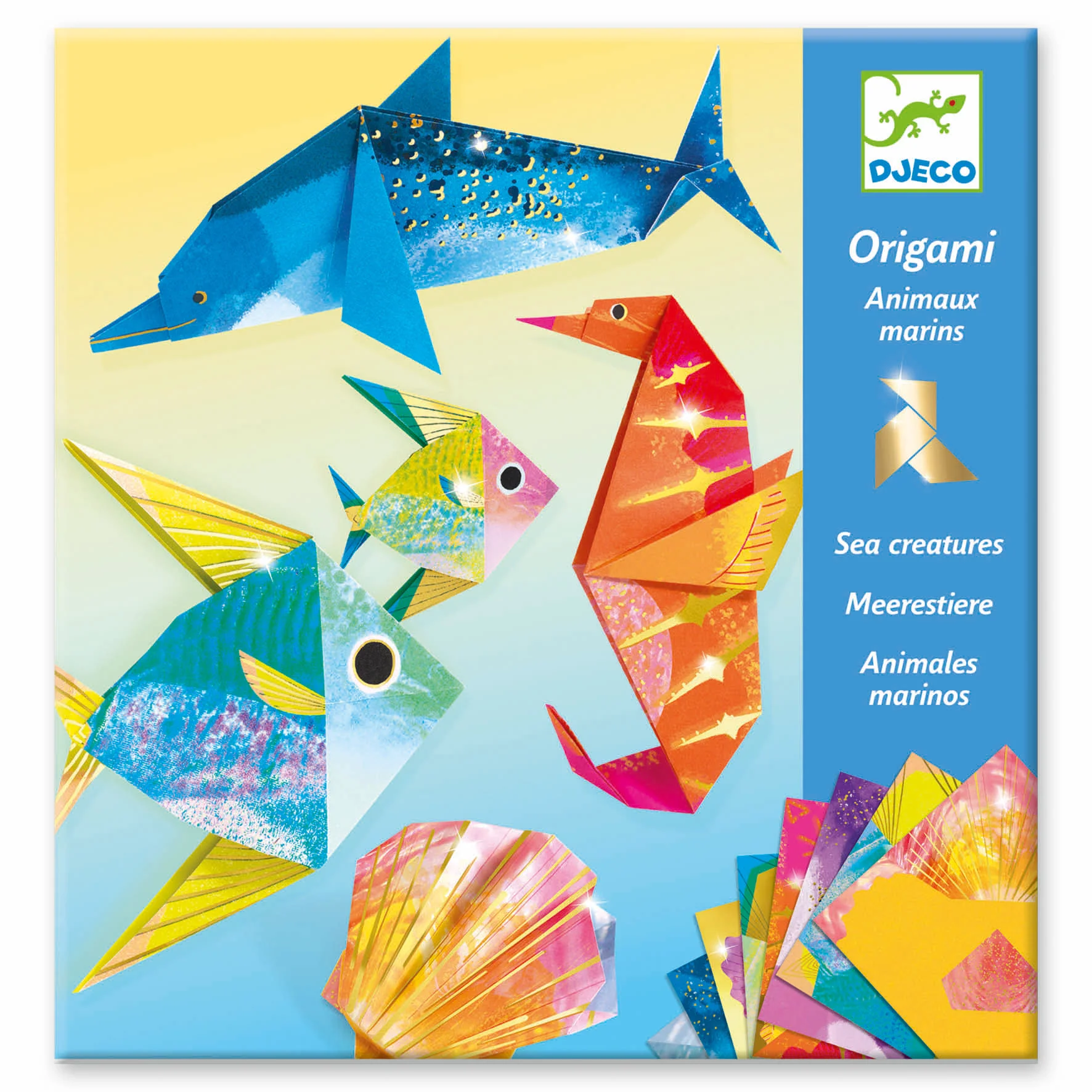 Sea Creatures Origami Paper