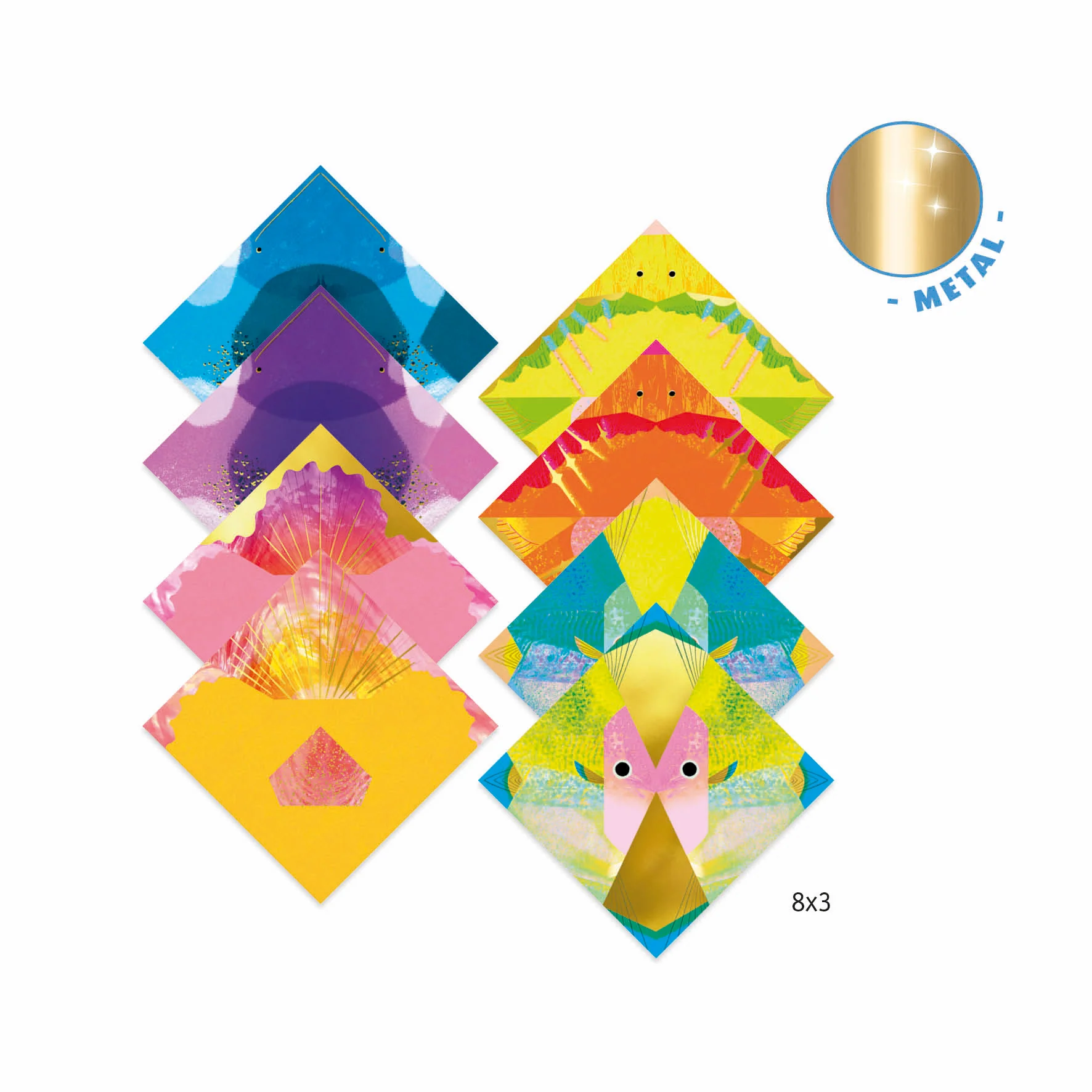Sea Creatures Origami Paper - Image 2