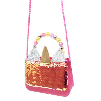 Sequin Unicorn Hard Handbag - Image 3