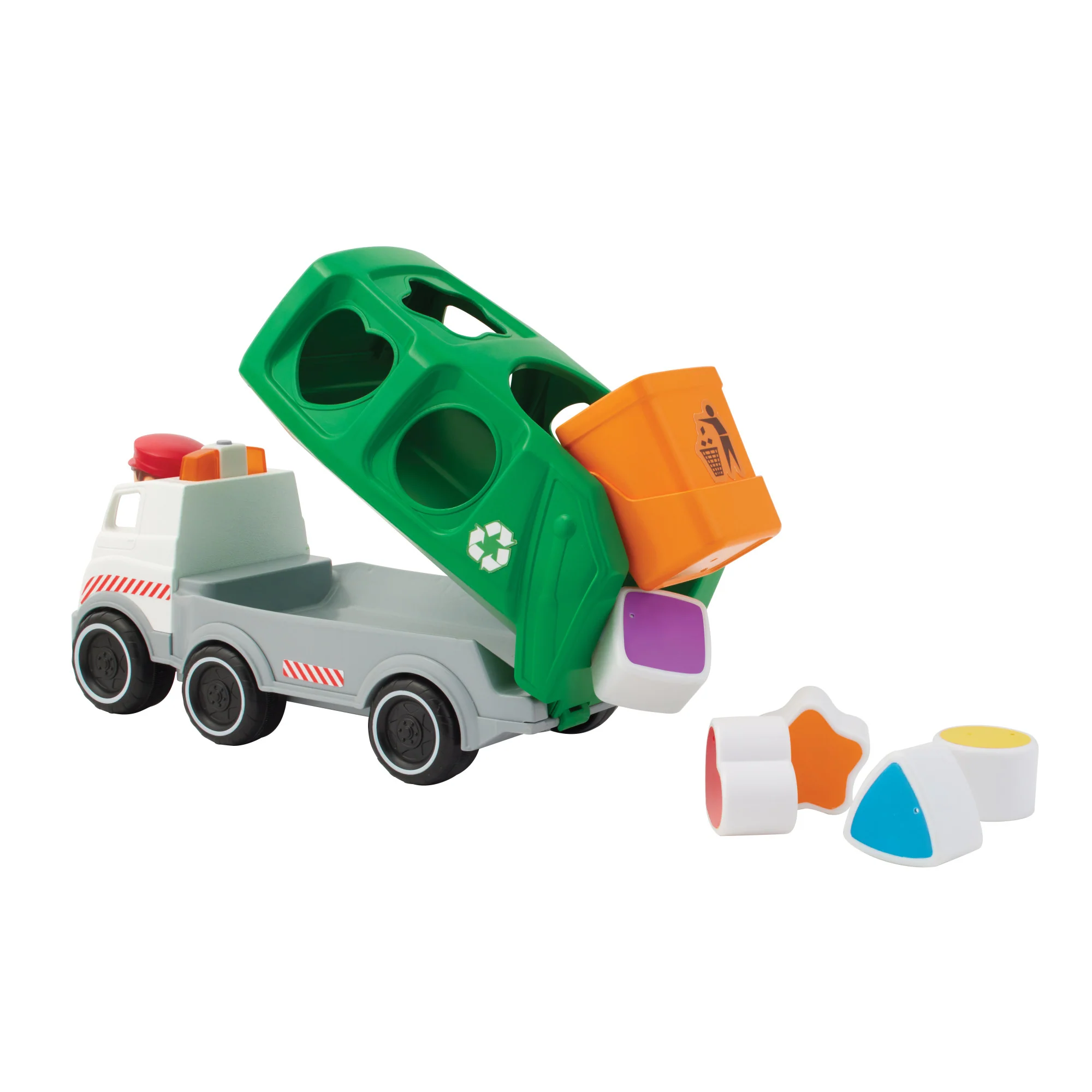 Shape Sorting Recycling Truck - Image 3