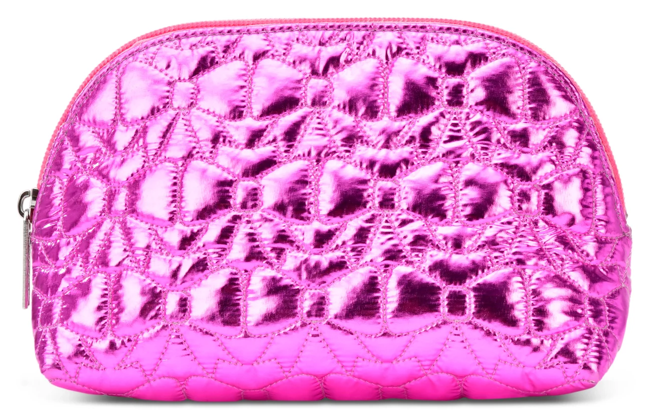 Shining Bows Quilted Oval Bag