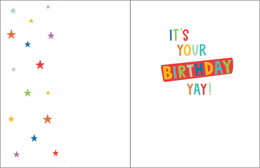 Skateboarding Tiger Birthday Card - Image 2