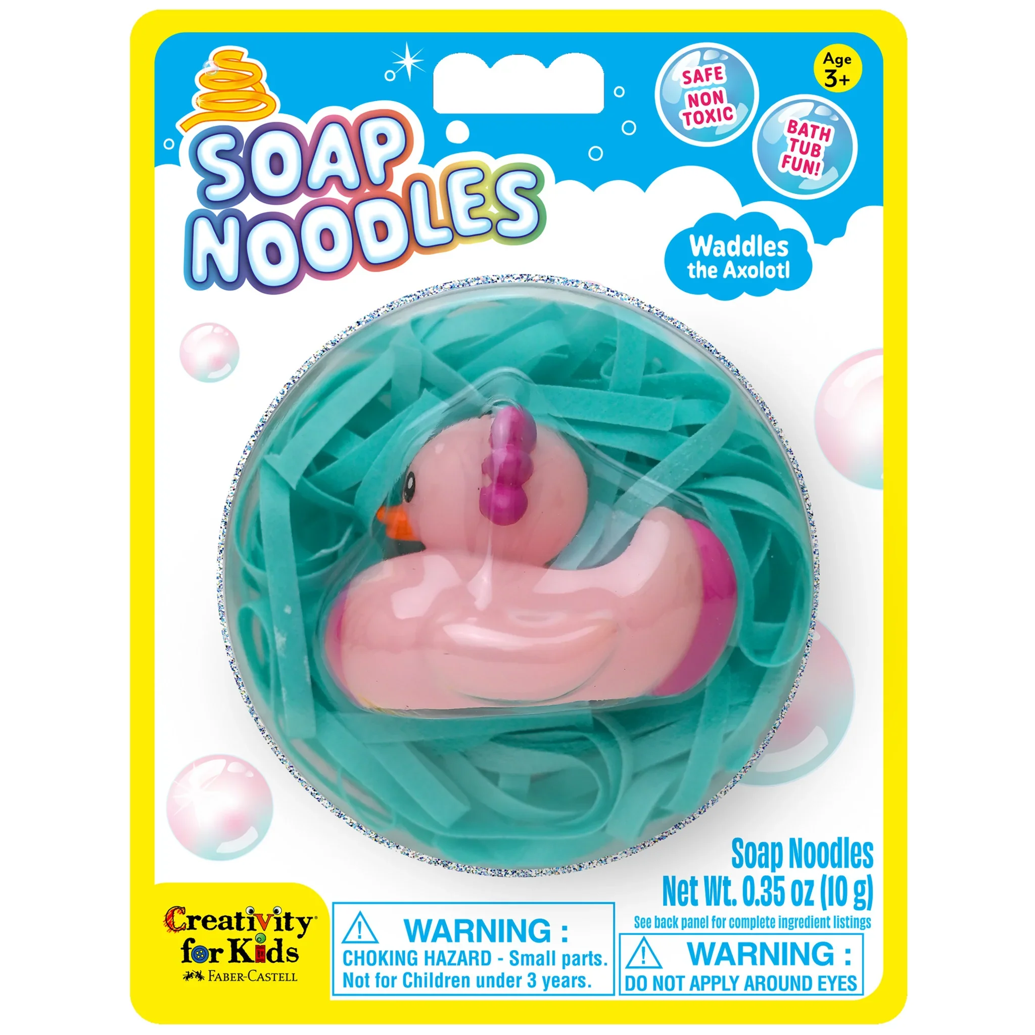 Soap Noodles Waddles The Axolotl