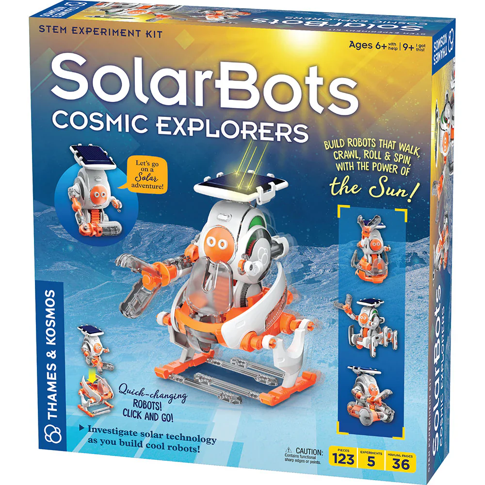 Solarbots Cosmic Explorers