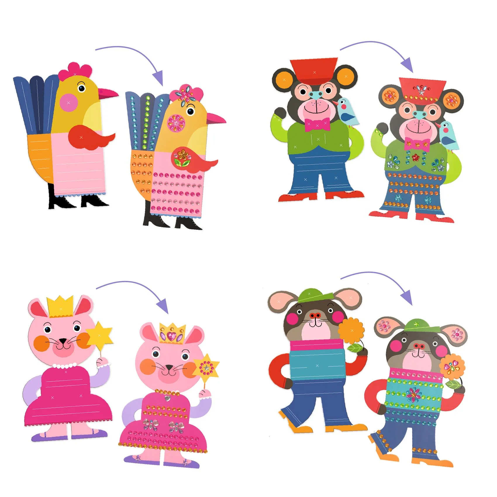 Sparkles Sticker Collage - Image 2