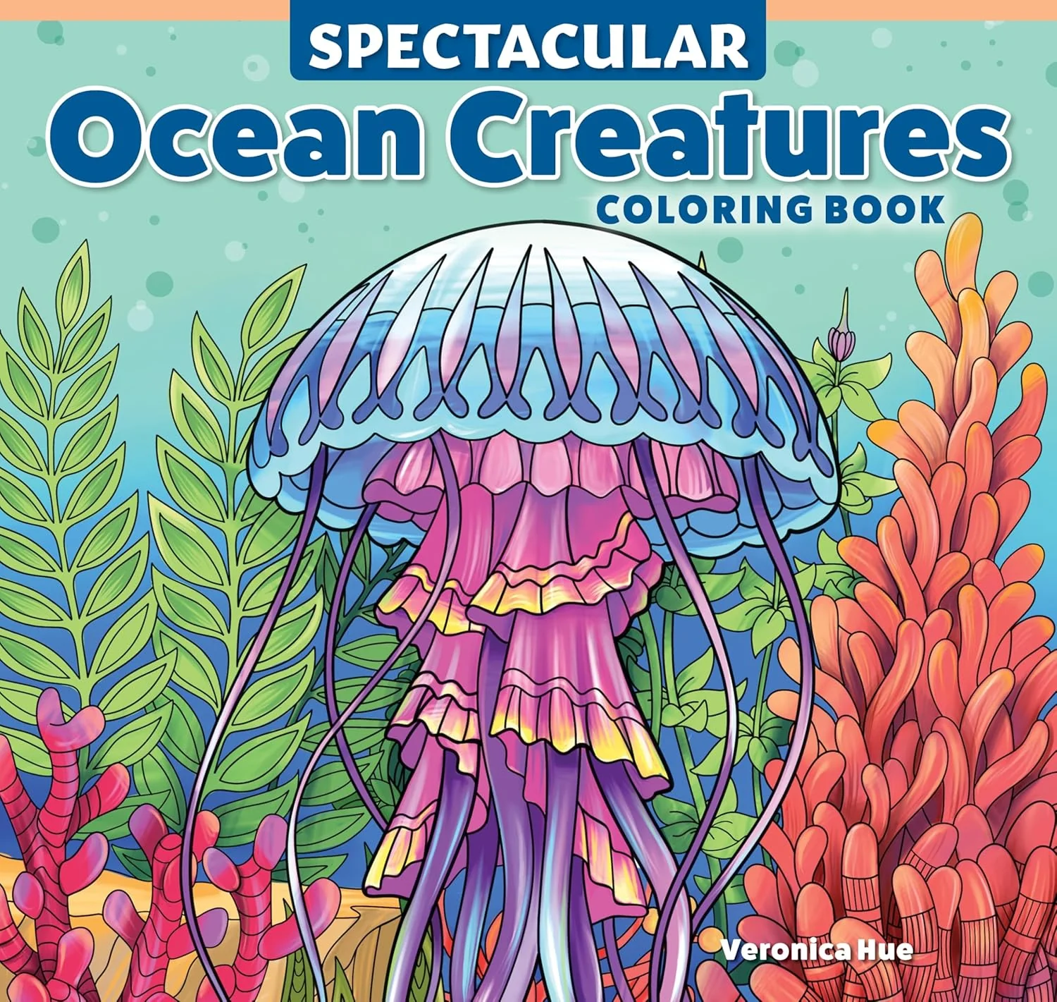 Spectacular Ocean Creatures Coloring Book