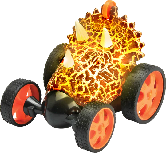 Remote Control Spike LED Dino Car