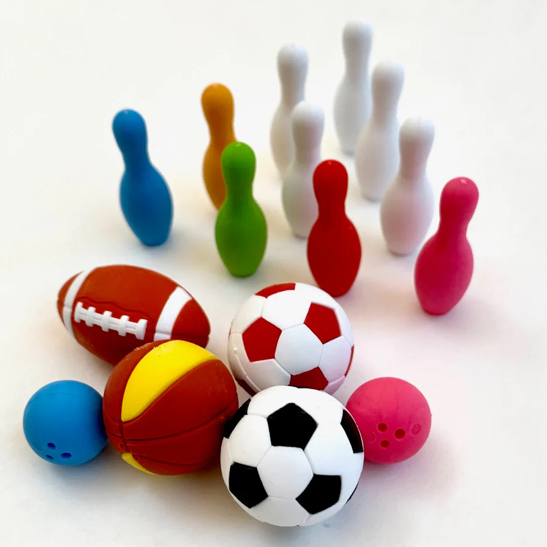 Sports Erasers Carded - Image 2