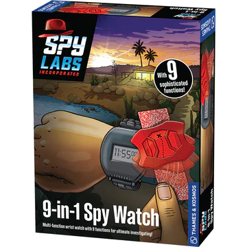 Spy Labs 9-In-1 Spy Watch