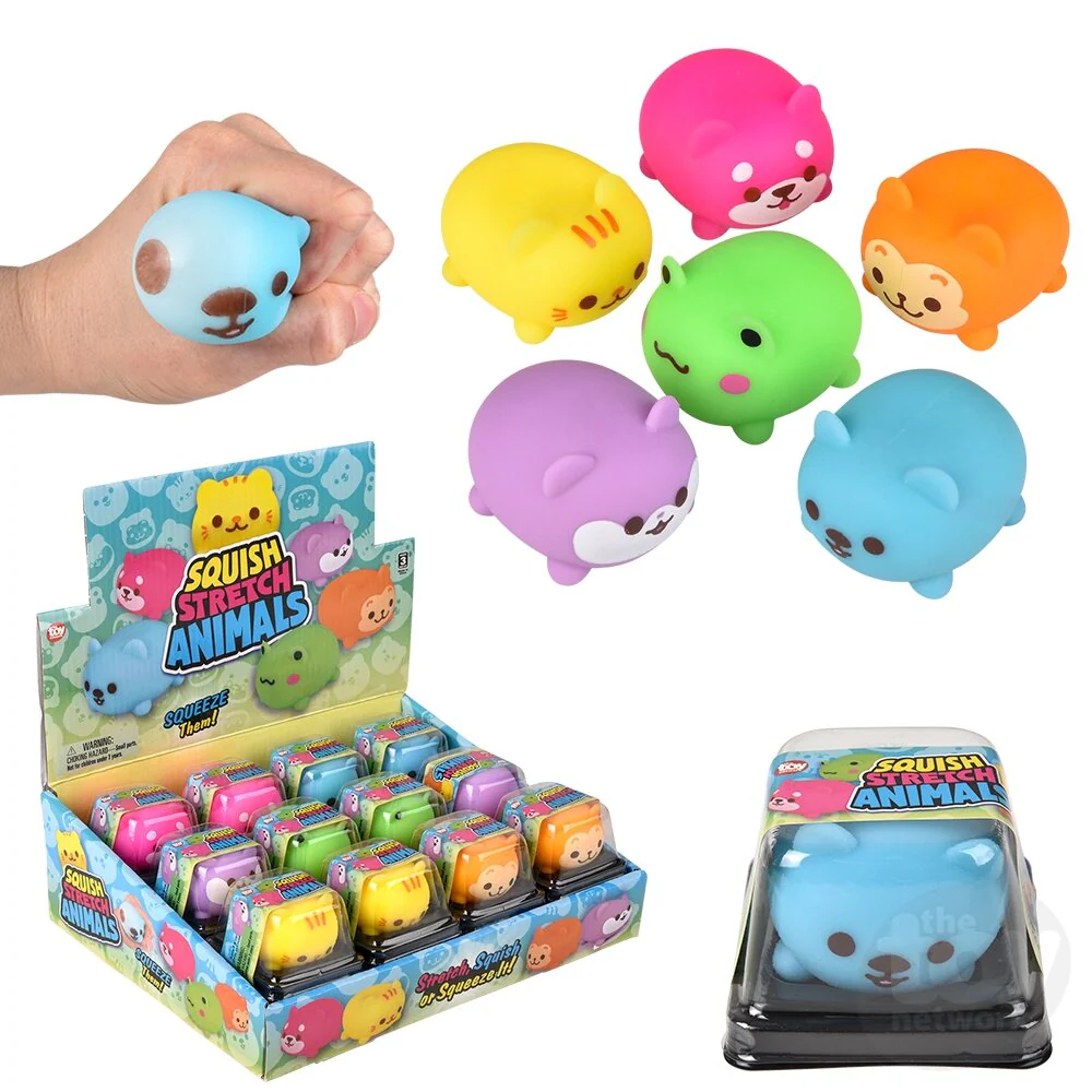 2" Squish Squeezy Mini Animals